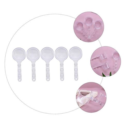 SHERCHPRY 5Pcs Thick Facial Mask Measuring Scoops Mask Powder Gauge Tool for Beauty Routine Suitable for Skin Types for Mixing and Application in Saudi Arabia