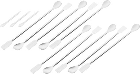 13 قطعة من ملاعق قياس العينات من Luxshiny لخلط السوائل ومجارف الطعام العملية للاستخدام في المختبر in Kuwait