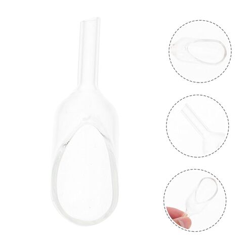 Glass Weighing Spoon Funnel Glass Weighing Tool for Laboratory Samples Portable and Versatile Measuring for Research and Home Use in Saudi Arabia