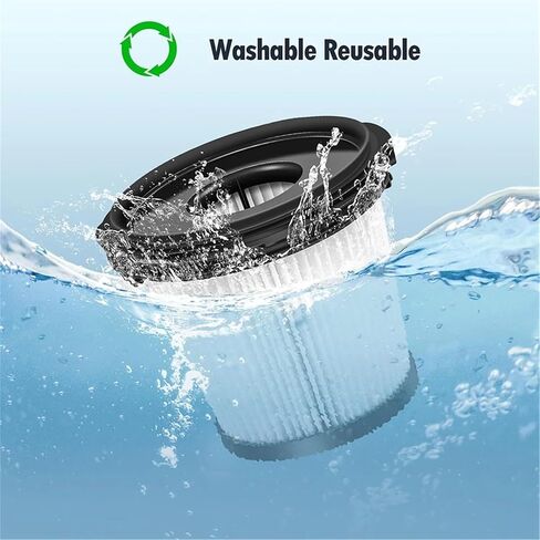 4 عبوات بديلة لمرشحات HEPA لـ Shark IW3511 وIW1111 Detect Pro مكنسة كهربائية لاسلكية خفيفة الوزن in Kuwait