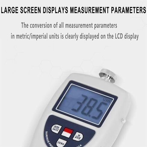 مقياس خشونة السطح، مقياس رقمي لملف تعريف السطح، مخرج بيانات USB، نطاق القياس: 0~750um والدقة 1μm، وظيفة تحويل الوحدة الإمبراطورية in Kuwait