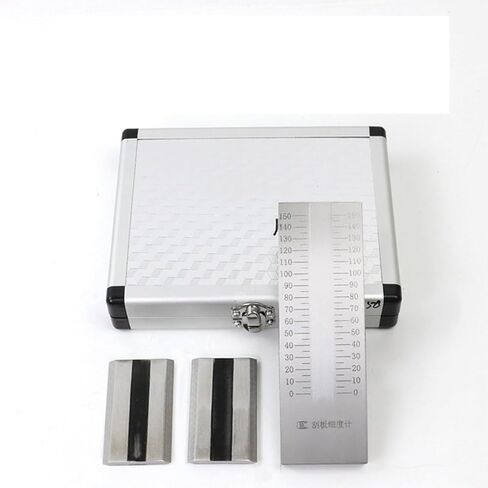 QXD-01 Single Groove Stainless Steel Fineness Gage, Grindometer Gauge, Single-Channel Grind Fineness Gauge 25um,50um,100um,150um Available(Singleslot0-150um) in Saudi Arabia