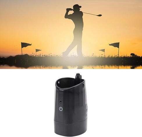 Fockety Golf Ball Spinng Balancer، علامة كرة الجولف مع رسم الجاذبية التلقائي، بطانة كرة الجولف الإلكترونية، أداة تحديد المحاذاة لوضع دقيق، محبي الجولف والمتحمسين in Saudi Arabia