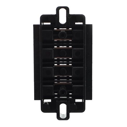 Ideal 89-504 Terminal Strips, Slotted Nickle Plated Steel, 4 Poles, 22 to 6 AWG in Saudi Arabia