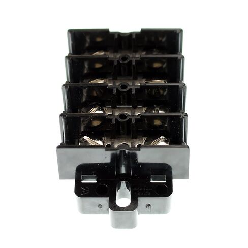 Ideal 89-504 Terminal Strips, Slotted Nickle Plated Steel, 4 Poles, 22 to 6 AWG in Saudi Arabia