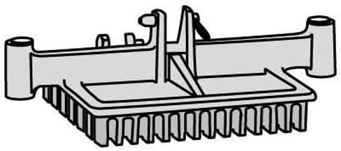 Nemco - 55823-2 بوصة × 2 بوصة لوحة دفع مربعة الشكل مع جلبة in Saudi Arabia