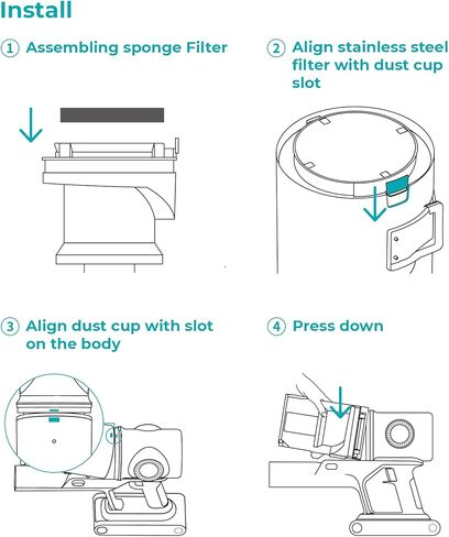 مكنسة كهربائية لاسلكية، 80 دقيقة/50 كيلو باسكال/600 واط للمنزل، مكانس كهربائية ذاتية الوقوف، شاشة تعمل باللمس، مصابيح أمامية LED، مضادة للتشابك، قابلة لإعادة الشحن، خفيفة الوزن، للسجاد والأرضيات الصلبة وشعر الحيوانات الأليفة in Kuwait