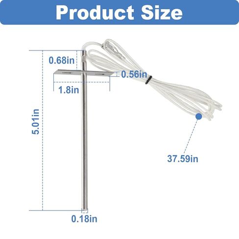 1181996 Oven Thermostat Probe Compatible with Southbend Range B-Series,BGS/12SC BGS/22SC CG90-1 EB/10CCH EB/10PC EB/10RT EB/20CCH EB/20PC EB/20RT EB/20SC EH-10CCH EH-10PC in Kuwait