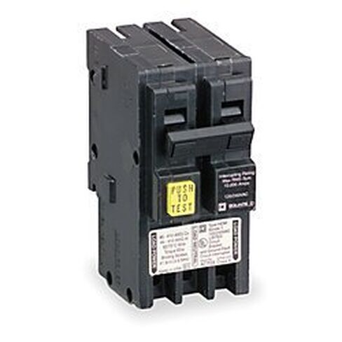 SQU HOM220GFI 2P 20AMP GFI BREAKER HOMELINE in Saudi Arabia