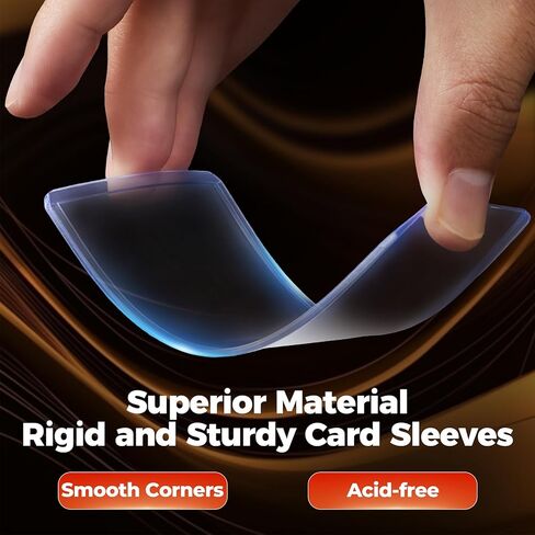 120 Sleeves ، 3 "× 4" TOPLOAD للبطاقات ، حماة بطاقات البيسبول البلاستيكية الصلبة ، حاملي بطاقات تداول الصلبة الصلبة الصلبة للبيسبول ، كرة القدم ، البطاقات الرياضية in Kuwait