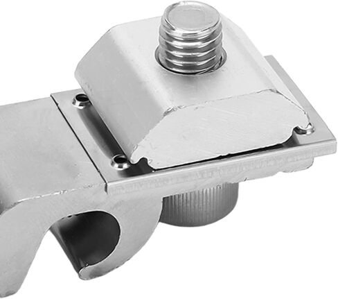 10Pcs Solar Panel Ground Clamp Photovoltaic Coupling Earthing Ground Lug Aluminum Alloy M6 Ground Clamp for Wire Solar Panel Brackets Accessory in Saudi Arabia