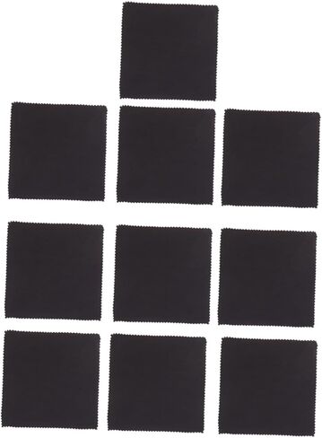 10pcs Microfiber Cleaning Cloths Lens Cleaning Cloth for Glasses Smartphones Computers LCD Screens Optics in Kuwait
