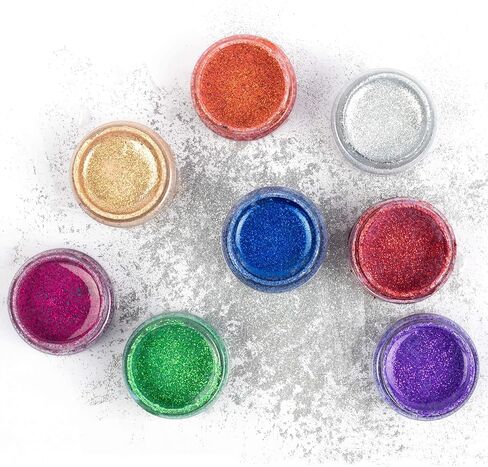 Angelus Holographic Glitter Paint for Shoes, Boots, Leather & More (1oz) - No Glue Needed! in Saudi Arabia