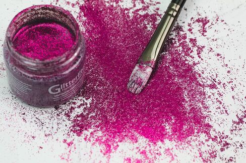 Angelus Holographic Glitter Paint for Shoes, Boots, Leather & More (1oz) - No Glue Needed! in Saudi Arabia