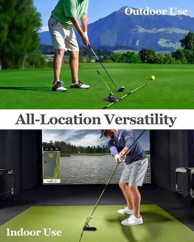 Golf Alignment Sticks and Angle Holder Kit, Golf Training Aid Angle Adjustable, Golf Swing Trainer Golf Accessories and Swing Aiming, Putting Aids, Golf Gifts Accessories for Beginner Men Women Father in Saudi Arabia