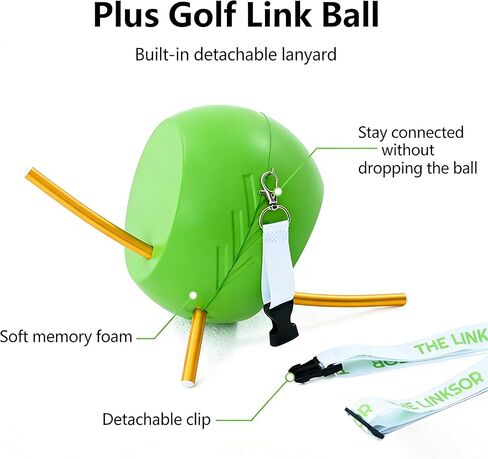 مدرب جولف متأرجح قابل للتعديل مع سلك حبل، مساعد تدريب جولف محمول للإيقاع والإيقاع والإحماء والمرونة وذاكرة العضلات، معدات تدريب داخلية وخارجية للرجال والنساء وكبار السن in Kuwait