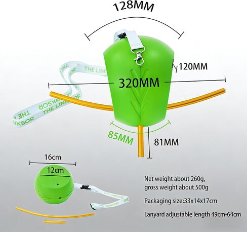 مدرب جولف متأرجح قابل للتعديل مع سلك حبل، مساعد تدريب جولف محمول للإيقاع والإيقاع والإحماء والمرونة وذاكرة العضلات، معدات تدريب داخلية وخارجية للرجال والنساء وكبار السن in Kuwait