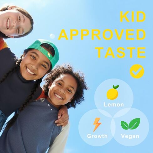 Micro Ingredients Kids Omega-3 Fish Oil, 240 Veggie Softgels | Vegan Omega 3 with 200mg DHA | Lemon Flavored | Fish Oil Alternative from Algae Oil | No Fishy Smell or Aftertaste in Saudi Arabia