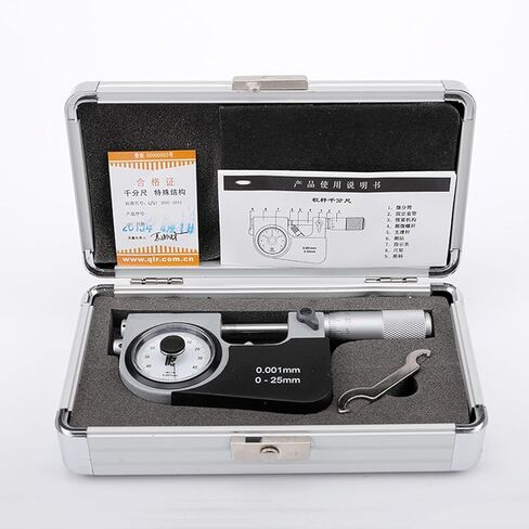 Precision Internal Diameter Micrometer, Inside Measure Gauge 0-100mm for Accurate Hardware & Molds Processing, Measurement Tool for Professionals (0) in Saudi Arabia