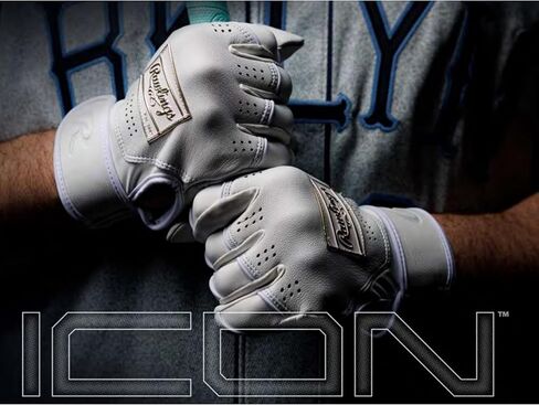 Rawlings | ICON Baseball Batting Gloves | White | Adult Sizes in Saudi Arabia