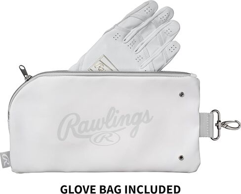 Rawlings | ICON Baseball Batting Gloves | White | Adult Sizes in Saudi Arabia