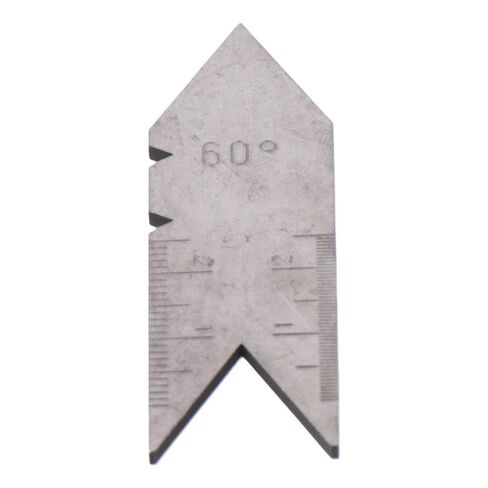 Center Gauge,Stainless Steel Fishtail Center Gauge Screw Thread Lathe Cutting Tool for Quick Comparison of The Thread Angle in Saudi Arabia