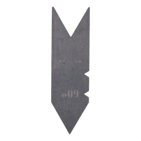 Center Gauge,Stainless Steel Fishtail Center Gauge Screw Thread Lathe Cutting Tool for Quick Comparison of The Thread Angle in Saudi Arabia