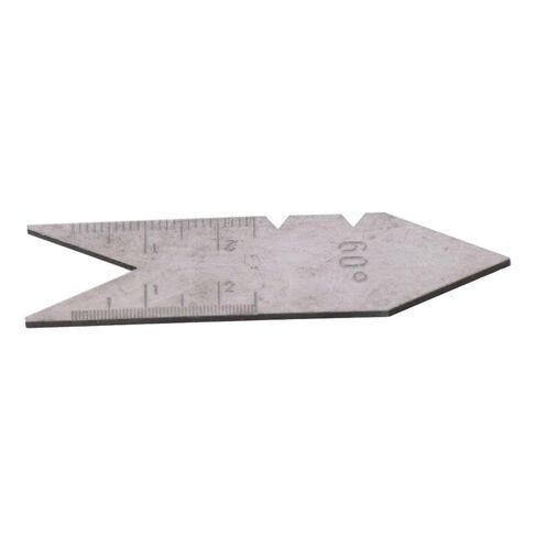 Center Gauge,Stainless Steel Fishtail Center Gauge Screw Thread Lathe Cutting Tool for Quick Comparison of The Thread Angle in Saudi Arabia