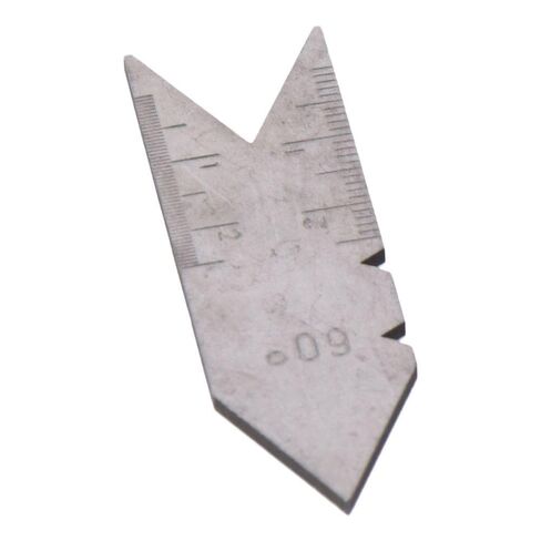 Center Gauge,Stainless Steel Fishtail Center Gauge Screw Thread Lathe Cutting Tool for Quick Comparison of The Thread Angle in Saudi Arabia
