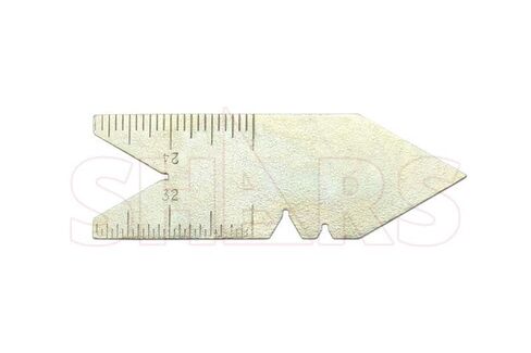 SHARS Center Gage Thread Lathe Tool, 60 Degree 303-4321 ! in Saudi Arabia