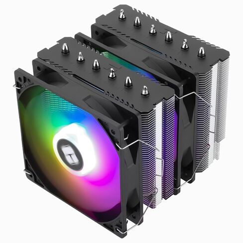 Peerless Assassin 120 SE V3 CPU Cooler, 6 Heat Pipes AGHP Technology,155mm High, Computer CPU Cooling for AMD:AM4 AM5/Intel LGA 1851/1700/1150/1151/1200 in Saudi Arabia