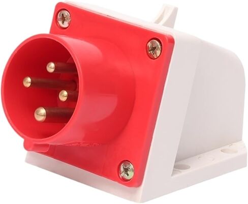 4-core 16A32A aviation connector butt 380V(4 core 32A concealed reverse plug) in Kuwait