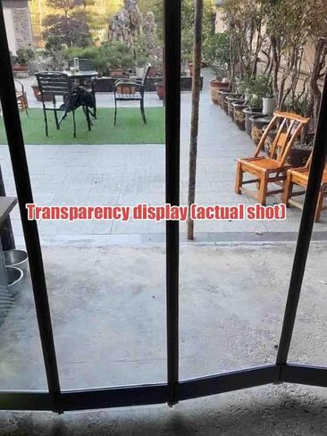 Magnetic Thermal Insulated Door Curtain - Transparent PVC Soft Glass Screen, Self-Closing Windproof Vinyl Strip for French & Sliding Doors (40x250cm) in Saudi Arabia