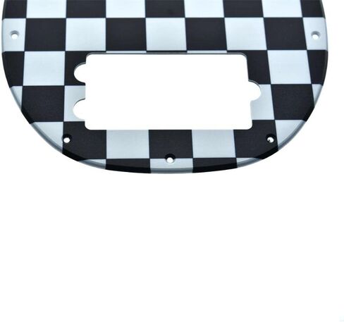 Dopro Black/White Grid Bass Pickguard مناسب لنماذج Musicman الكلاسيكية المكونة من 4 أوتار StingRay bass in Kuwait
