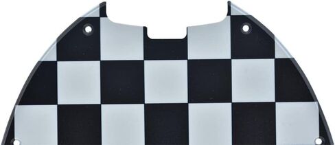 Dopro Black/White Grid Bass Pickguard مناسب لنماذج Musicman الكلاسيكية المكونة من 4 أوتار StingRay bass in Kuwait