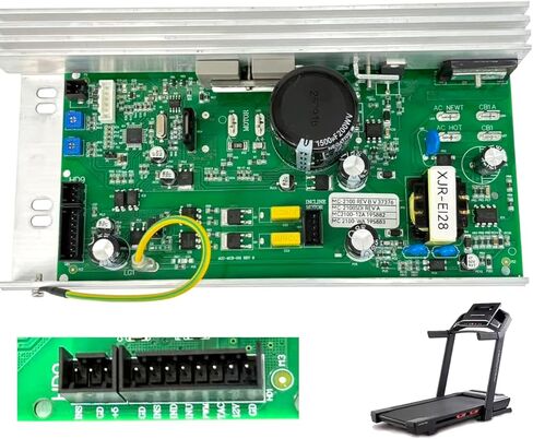 MC-2100 REV B V XCV0469، MC-2100 REV B V # 37376، MC-2100SDI REV A، MC2100-12A 241697 195882، MC 2100-WA 195883 وحدة تحكم محرك جهاز المشي البديلة لـ Proform NordicTrack Reebok Icon in Kuwait
