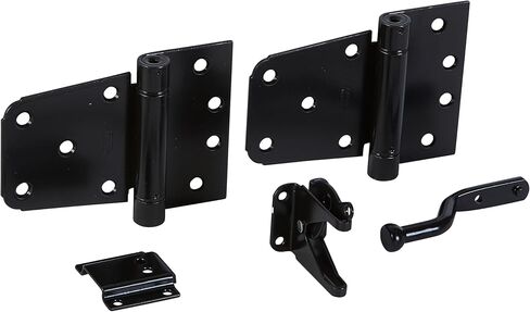 National Hardware N343-475 Self-Closing Gate Kit in Black in Saudi Arabia