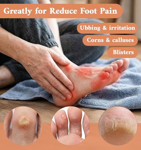 30 Pcs Bunion Cushion, Fabric Bunion Pad for Women to Relieve Foot Callus Pain in Saudi Arabia
