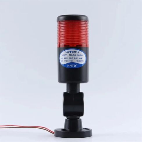 Black Shell 24V 3 Tower Industrial Signal Tower Safety Stack Alarm Light Led Foldable Buzzer Caution Warning Lamp for Machines in Saudi Arabia
