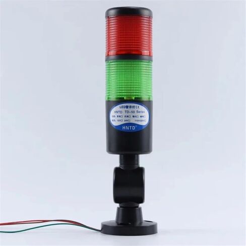 Black Shell 24V 3 Tower Industrial Signal Tower Safety Stack Alarm Light Led Foldable Buzzer Caution Warning Lamp for Machines in Saudi Arabia