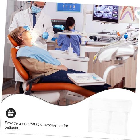 DOITOOL Waterproof Dental Chair Foot Covers Dustproof Plastic Protector with Elastic Bands Non-Slip Foot Sleeve for Dental Clinics and Professional Practices in Saudi Arabia