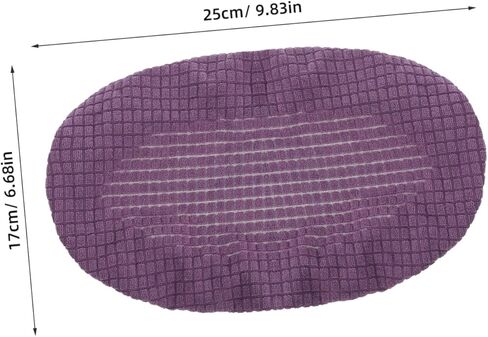 Homoyoyo Elastic Headrest Cover for Office and Gaming Chairs Cushion Sleeve Against Stains and Hair Soft Material for Comfortable Use in Saudi Arabia