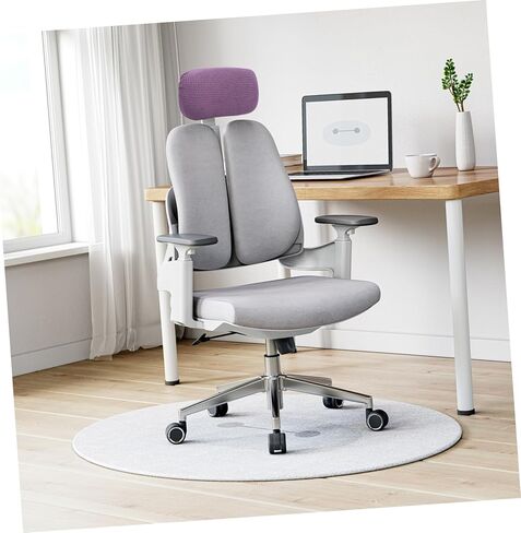 Homoyoyo Elastic Headrest Cover for Office and Gaming Chairs Cushion Sleeve Against Stains and Hair Soft Material for Comfortable Use in Saudi Arabia