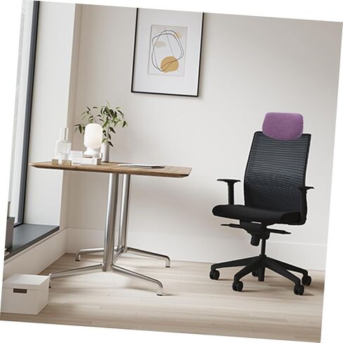 Homoyoyo Elastic Headrest Cover for Office and Gaming Chairs Cushion Sleeve Against Stains and Hair Soft Material for Comfortable Use in Saudi Arabia