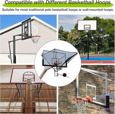 جهاز تدريب تسديد كرة السلة عالي الكفاءة - مصمم لتسريع اكتساب المهارات، مثالي لإتقان تسديدات القفز والرميات الثلاث in Kuwait