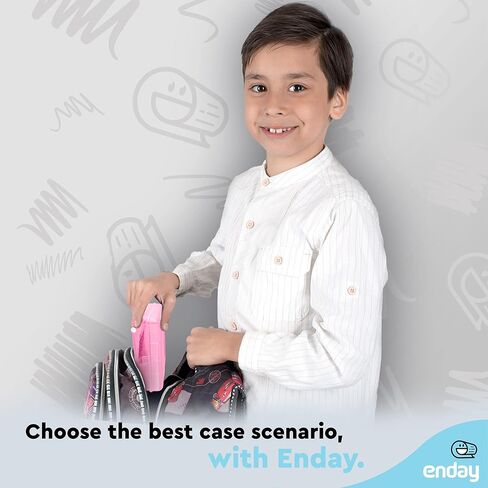 Emraw Utility Storage Box - Bright Color Multi Purpose Pencil Box for School Supplies Durable Plastic Pencil Box, Small Plastic Pencil Case, Mini Organizer Storage Box (Random 4-Pack) in Kuwait