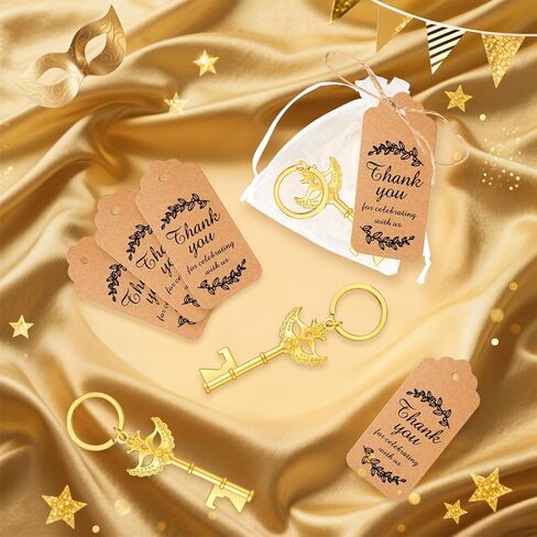 50Pcs Masquerade Party Favors Mask Design Bottle Openers for Masquerade Mask Party Wedding Favors Bridal Shower Party Masquerade Ball Decor for Girls Quinceanera Birthday in Kuwait