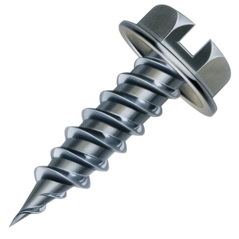 Malco HW10X1/2ZG Zip-In Screws Hex Washer/Slotted Head 100 in Saudi Arabia