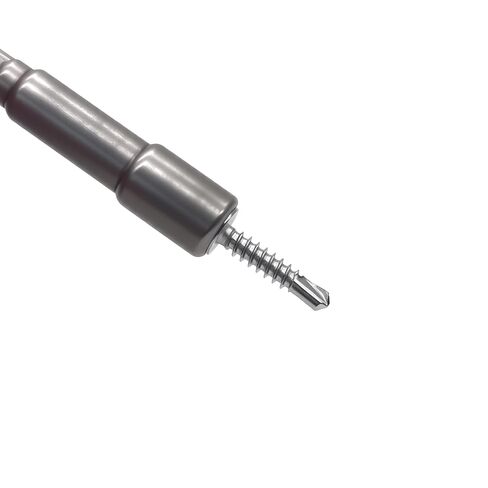 #8 x 1/2" 240pcs 410 Stainless Steel Hex Washer Head Sheet Metal Screws – Self-Tapping, Silver Finish, with Screwdriver Bit Included by NIANXIHAN in Kuwait