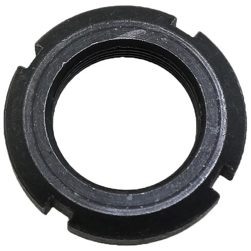 Heyous 2PCS Black 4 Slot Slotted Round Nut M30x1.5mm High Hardness Steel Locking Nut Suitable for Rolling/Sliding Bearing Shaft Pump Valve in Saudi Arabia
